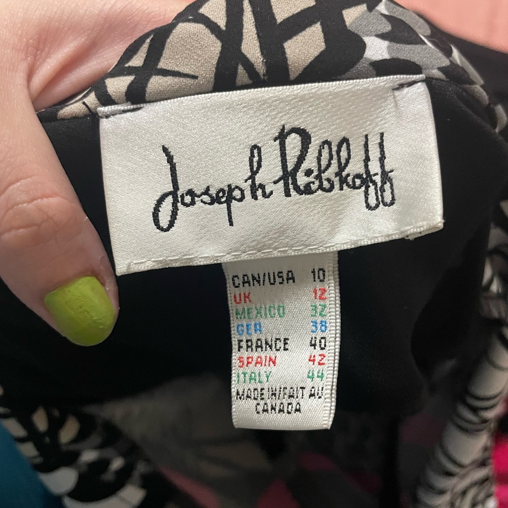 Joseph Ribkoff Artsy Jacket - Picture 3 of 4